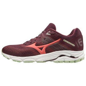 Mizuno Wave Inspire 16 Παπουτσια Για Τρεξιμο Γυναικεια - Κοκκινα